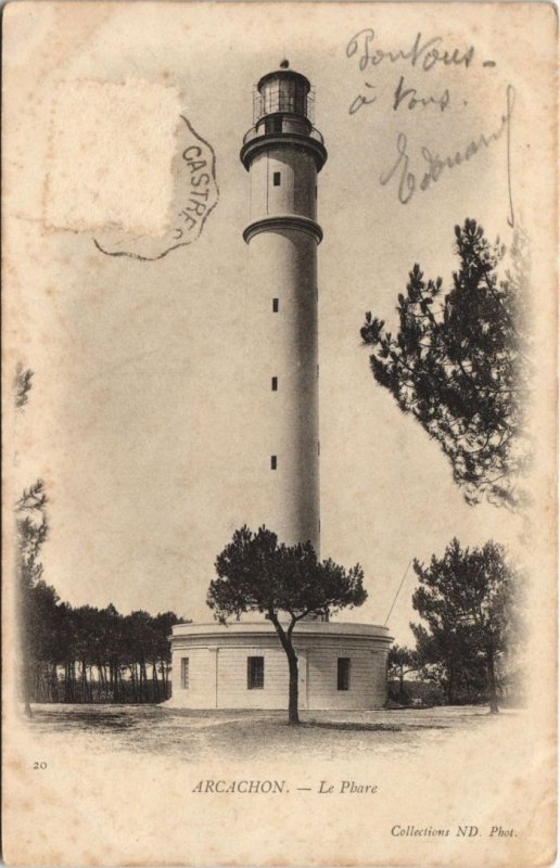 CPA ARCACHON-La Phare (27854)