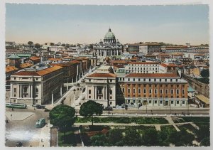 St Peters Basilica Rome Italy Europe Vintage Postcard