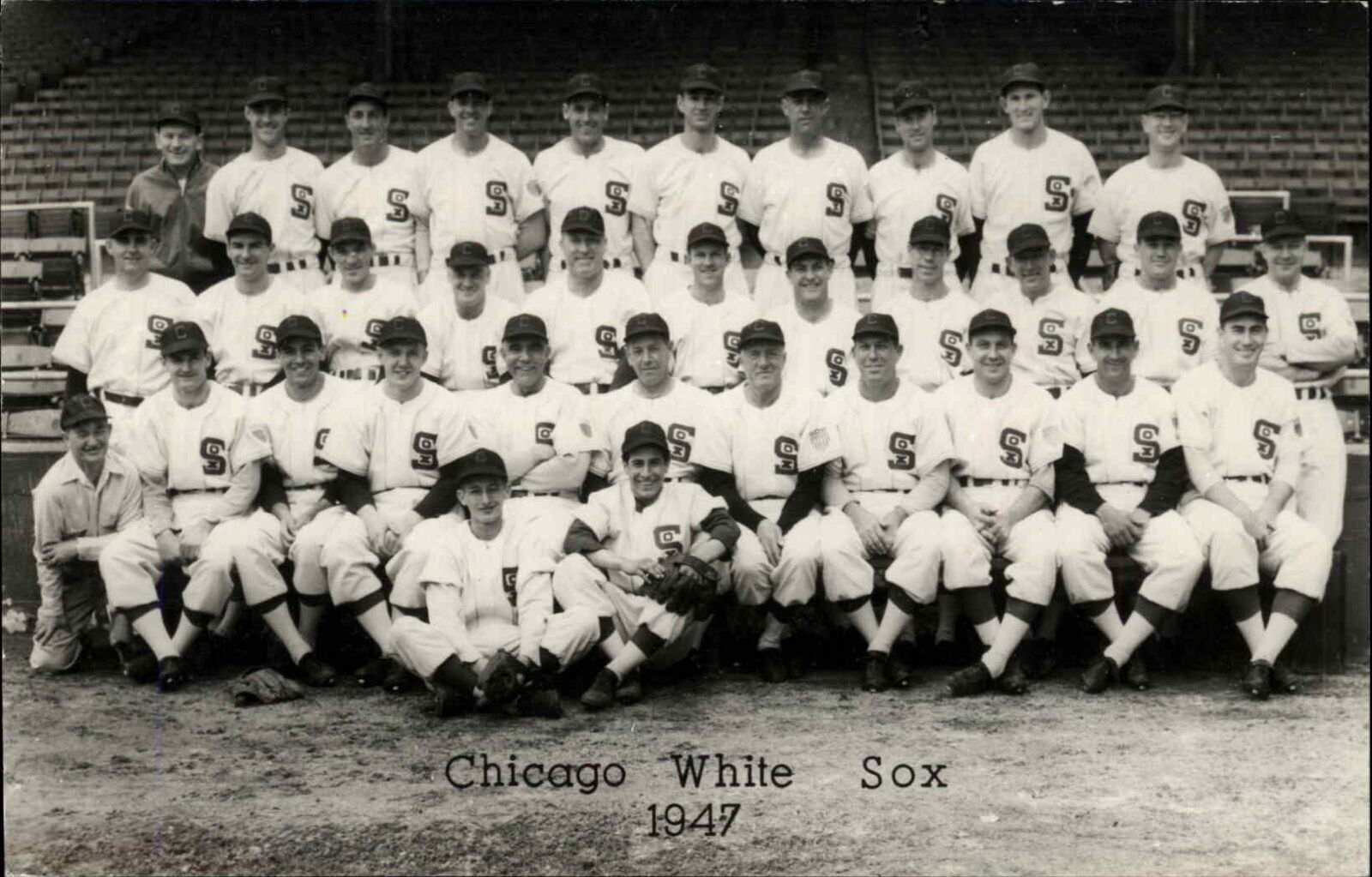 1947 Chicago White Sox Baseball team Real Photo Postcard  United States -  Illinois - Chicago, Postcard / HipPostcard