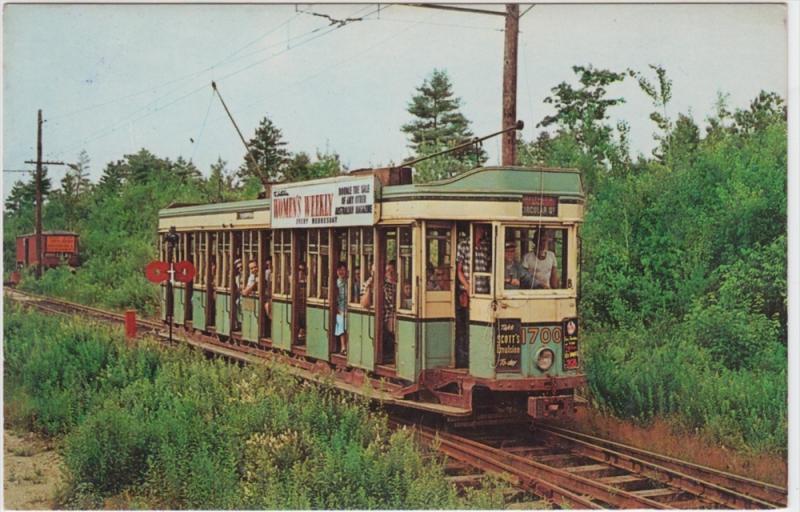 Tram built by Meadowbrook Mfg Co 1926 No.1700 P Class Compartment Tram