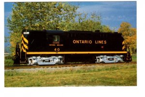 Ontario Lines Railway Train, Ontario,