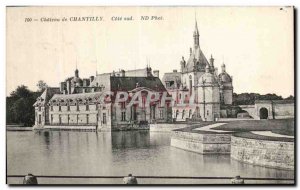 Old Postcard Chateau de Chantilly South coast