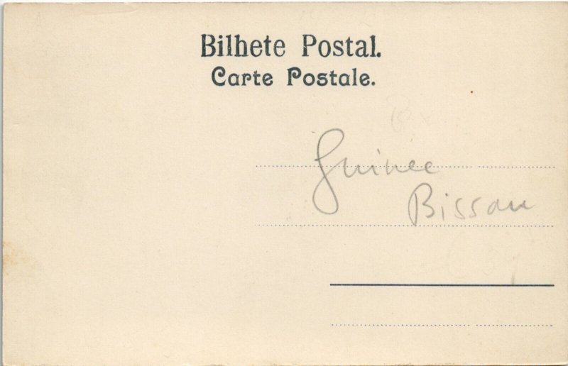PC GUINEA, VILLA DE BISSAU, PANORAMA, Vintage Postcard (b44199)