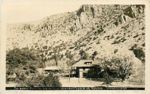 1920s Arizona Far Away Ranch Wonderland of Rocks RPPC Postcard 25-4110