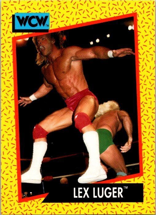 1991 WCW Wrestling Card Lex Luger sk21177