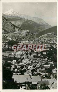 Modern Postcard Briancon Vue Generale The Chaussee The Chaberton