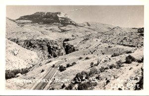 Wyoming Dayton Shell Hiway U S 14 Real Photo