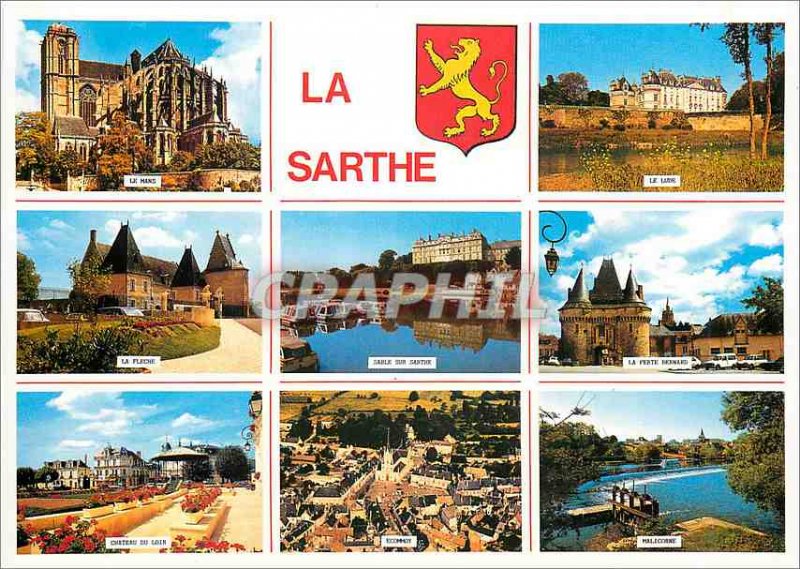 Modern Postcard Le Mans Sarthe