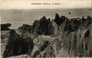 CPA Locquirec - Les Rochers (1033321)