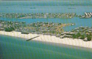 Florida Clearwater Beach Aerial View