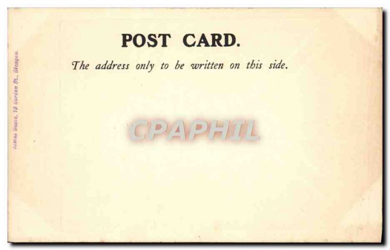Old Postcard Charing Cross Glasgow