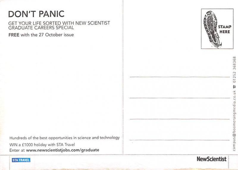 New Scientist Jobs, Graduate, Do Not Panic  