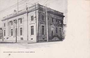 Pennsylvania Wilkes Barre New Government Building and Post Office