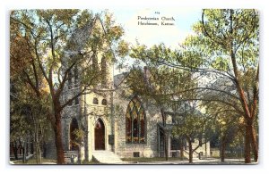 Presbyterian Church Hutchinson Kansas Postcard