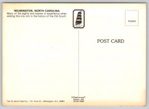 Wilmington  North Carolina  Postcard