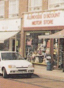 Motor Car Repair Discount Store Shop Keyworth Nottingham Village Postcard