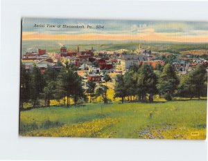 Postcard Aerial View of Shenandoah, Pennsylvania