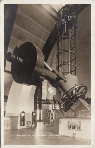 Victoria BC Observatory Interior Unused Gowen Real Photo Postcard G69