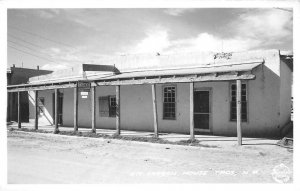 RPPC Kit Carson House, Taos, New Mexico c1930s Frashers Vintage Postcard