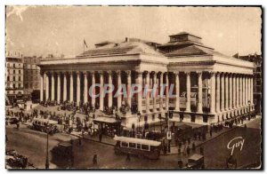 Old Postcard Paris and Its Wonders Mobilleres Stock Exchange