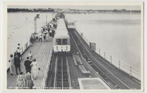 Essex; Southend Pier, Trains From Seaward Station PPC, Unposted, c 1960's