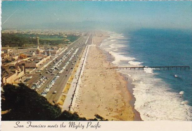 California San Francisco Beach and Great Highway