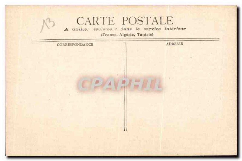 Postcard Old Marseille Museum Borely