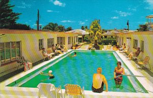 Golden Villa Motel Pool Clearwater Beach Florida