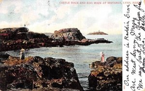 Castle Rock & Egg Rock at Distance in Lynn, Massachusetts