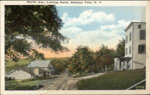 Mahopac Falls NY Myrtle Ave North c1920 Postcard
