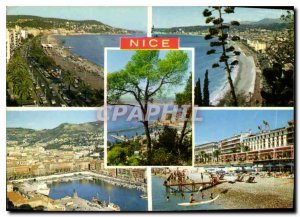 Postcard Modern Sun of Promanade French Riviera British General view of the B...