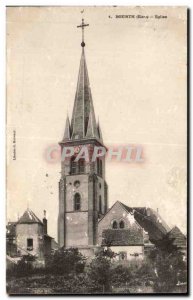 Postcard Old Church Bourth