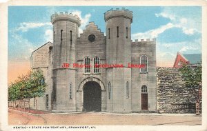 KY, Frankfort, Kentucky, State Penitentiary, Exterior View, Curteich No R-35755