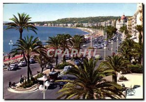 Modern Postcard The French Riviera Nice Promenade des Anglais