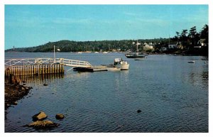 Postcard PIER SCENE Halifax Nova Scotia NS AR4338