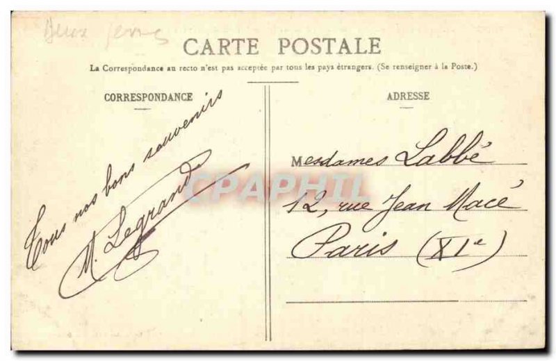 Thouars Old Postcard Castle of the Dukes of Tremoille House force since 1871 ...