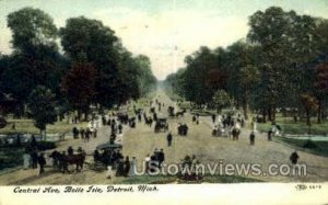 Central Ave., Belle Isle Park - Detroit, Michigan MI  