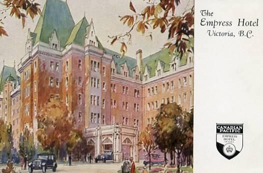 Canada - British Columbia, Victoria. Empress Hotel.