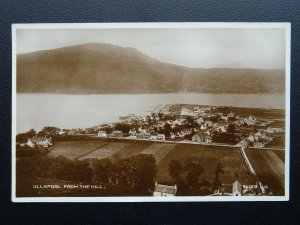 Scotland ULLAPOOL From The Hill c1930's RP Postcard by Valentine 96153JV