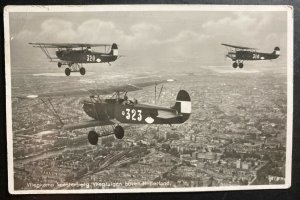 Mint Netherlands Real Picture Postcard RPPC Soesterberg Air Camp