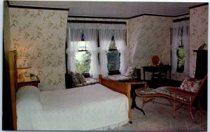 Postcard - Master Bedroom, Roosevelt Cottage, Campobello - Welshpool, Canada