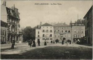 CPA PONT-a-MOUSSON La Place Thiérs (805430)