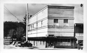 Postcard RPPC Idaho St. Maries Lee Studios Automobiles 23-4910