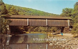 Catskill Mountain Covered Bridge - Beaverkill, New York NY  