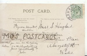 Genealogy Postcard - Hughes - Fairholme, Sea View Place, Aberystwyth Wales 6857A