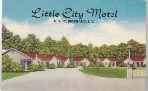 South Carolina Ridgeland Little City Motel sk5098