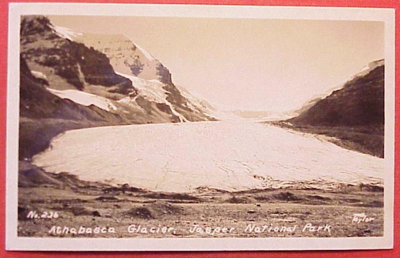 1930's Athabasca Glacier Jasper Natl Park Morris Taylor 