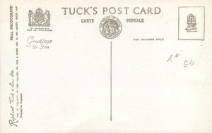 Tuck's Real Photograph Postcard England Worthing beach house gardens West Sussex