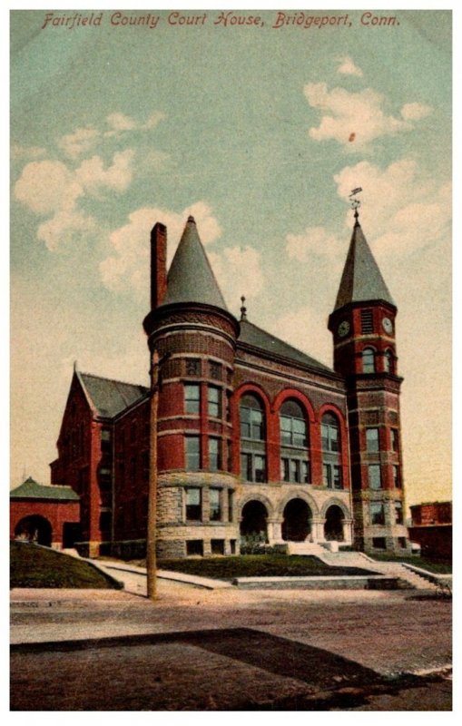 Connecticut Bridgeport Fairfield County Court House