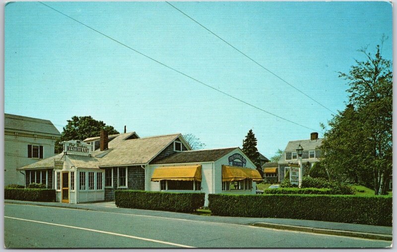 Restaurant Port Fortune Main Street Beach Chatham Massachusetts Postcard